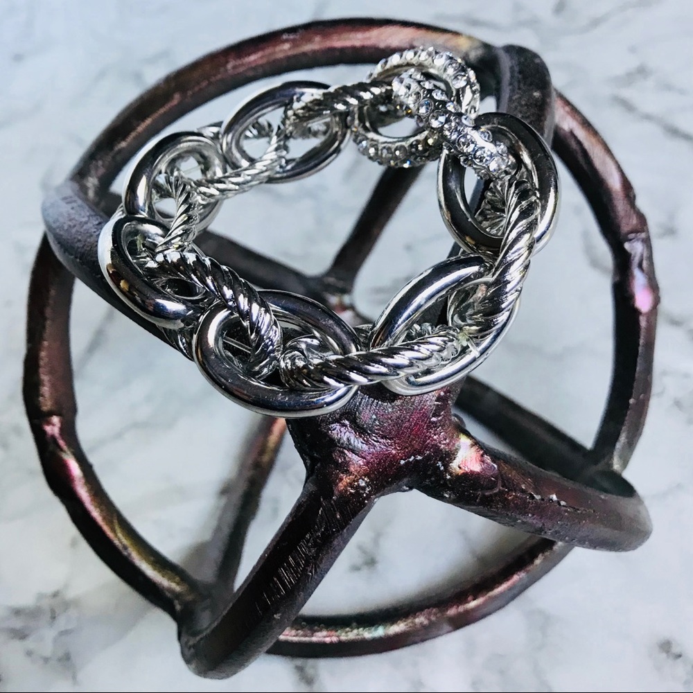 Silver Stretch Bracelet